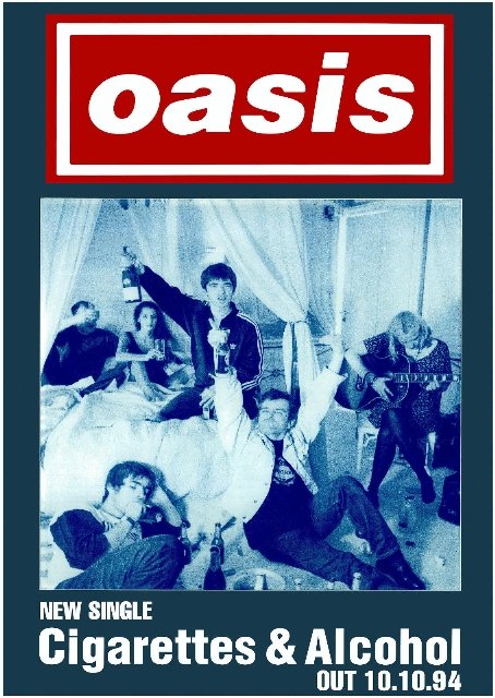 Oasis: Cigarettes & Alcohol